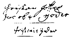 Three Signatures